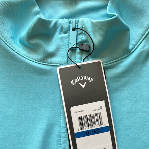 NWT!! Callaway Ottoman Printed Golf shirt, size XL and XXL - Picture 12 of 12